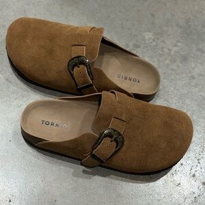 TORRID Western Buckle Clog